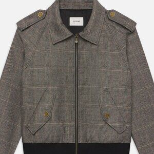 Frame Modern Bomber Jacket Tweed XL Like New